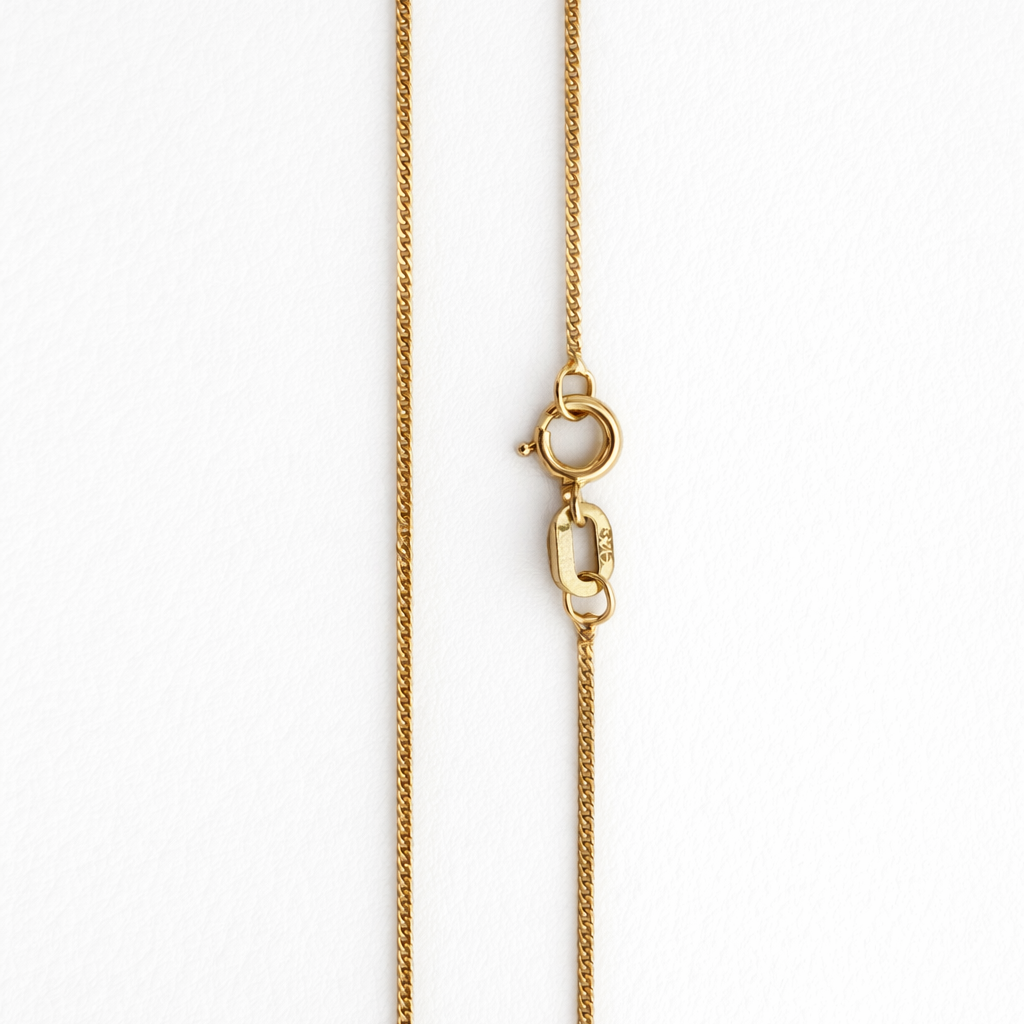 Fine Gold Curb Chain
