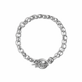 Silver T-Bar Bracelet