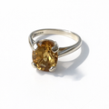 Gold Citrine Ring
