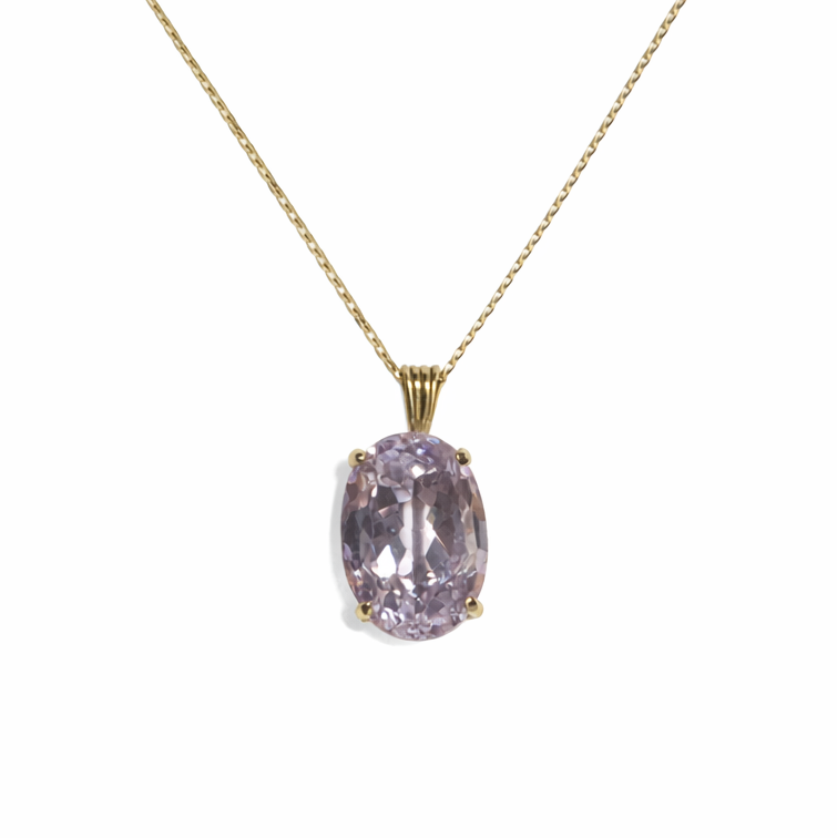 Kunzite Necklace Pendant
