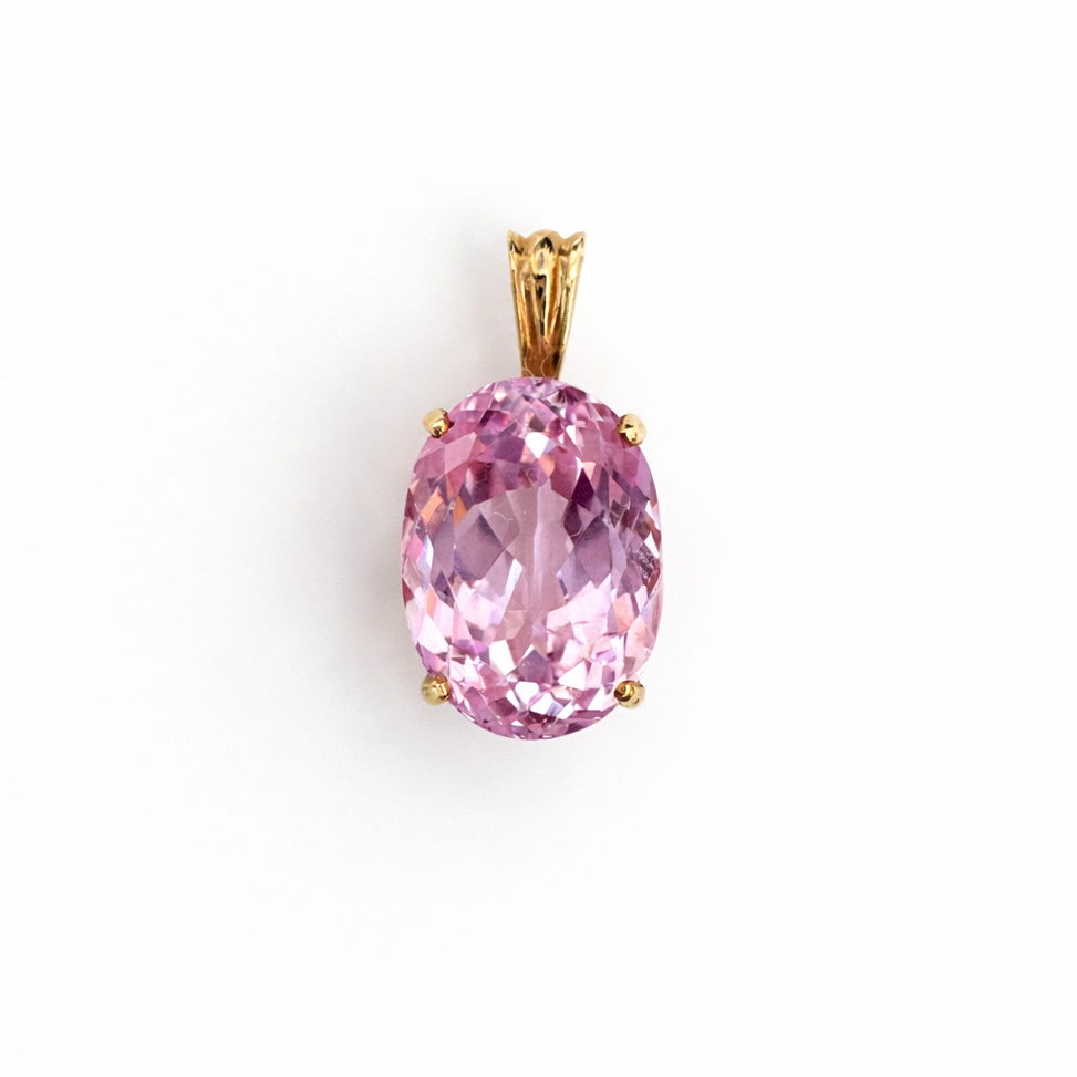 Kunzite Necklace Pendant