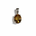 Citrine Gemstone Necklace Pendant