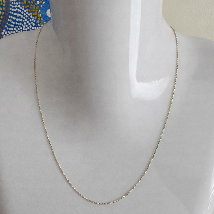 Gold Belcher Chain - 20"