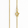 Lightweight Gold Curb Chain - 18"