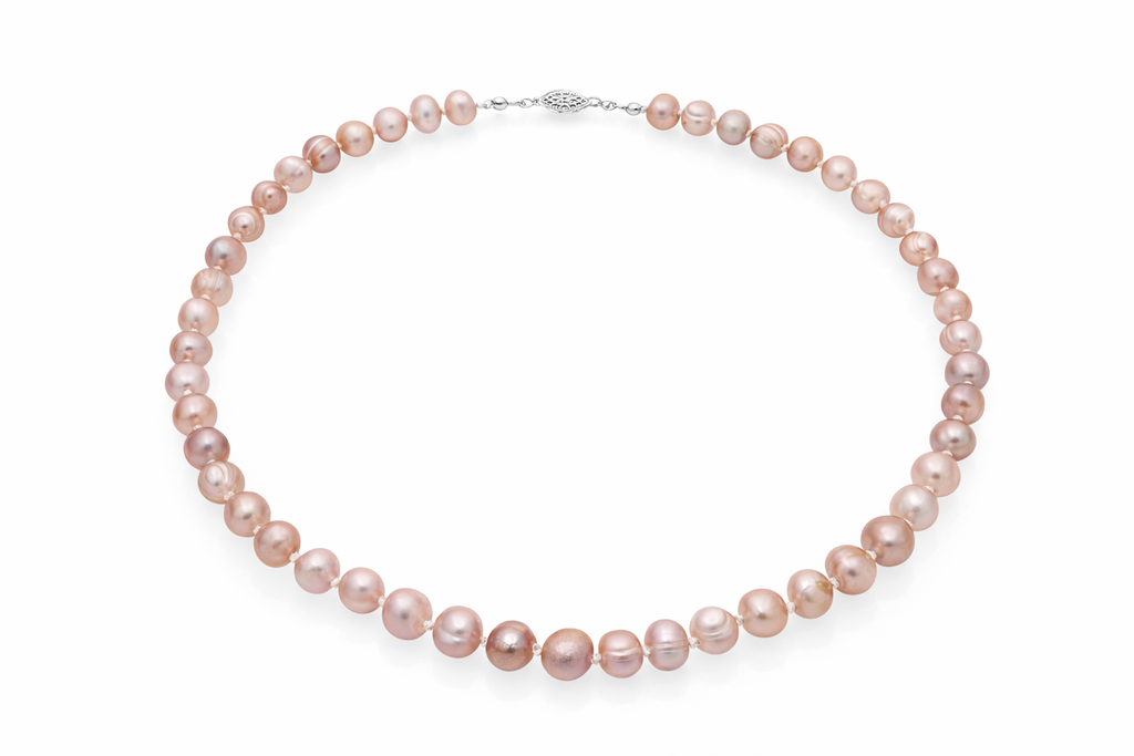 Pink Pearl Necklace