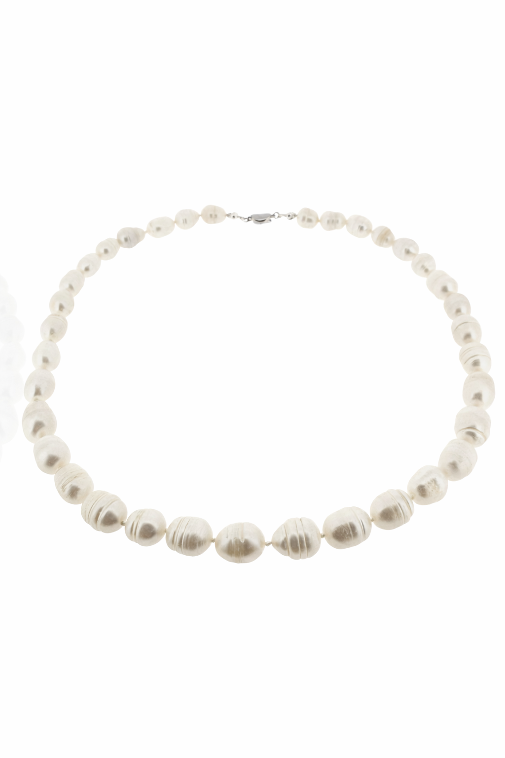 Cream Pear Pearl Necklace