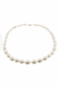Cream Pear Pearl Necklace
