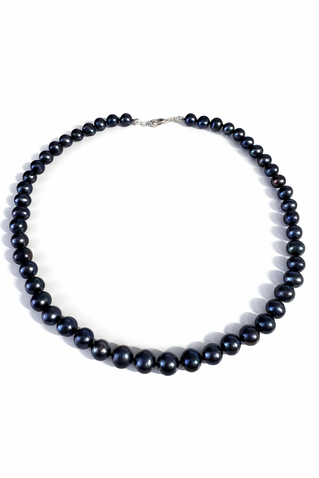 Midnight Blue Pearl Necklace